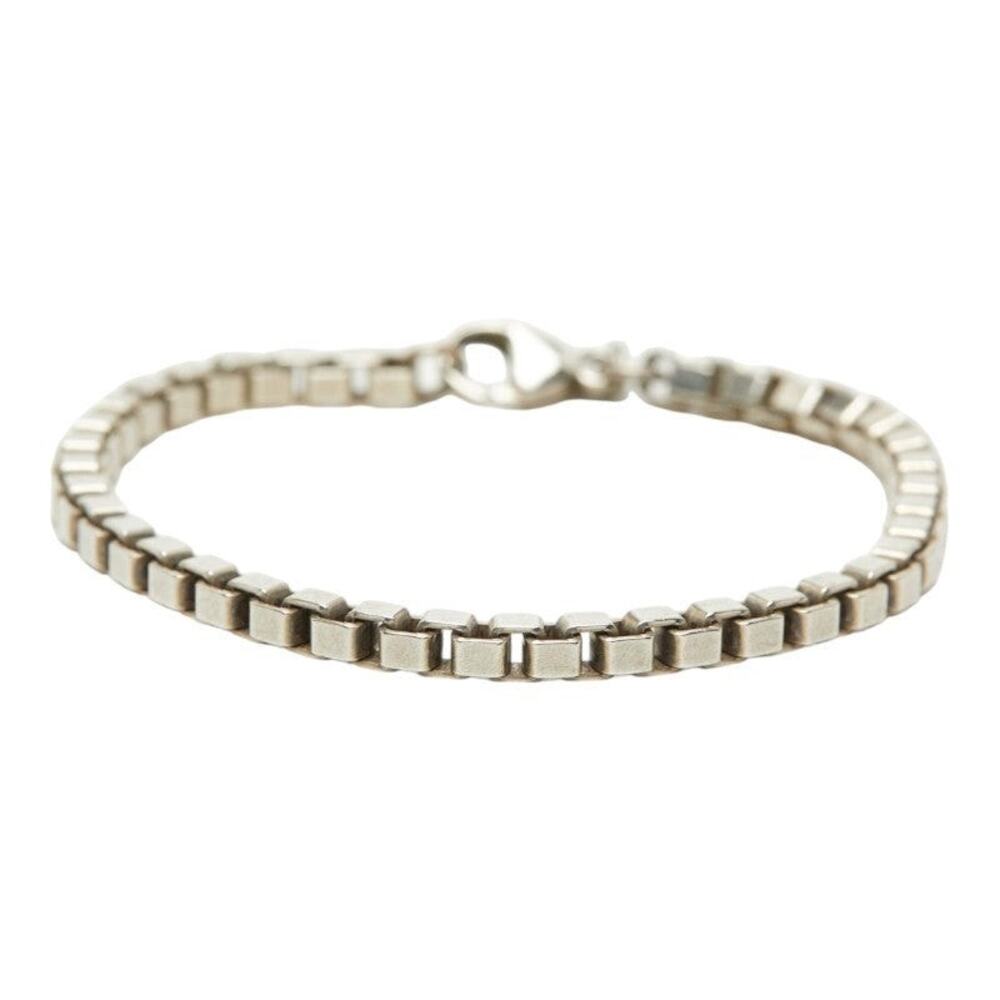 Tiffany & Co. Venetian Link Bracelet Sterling Silver 925